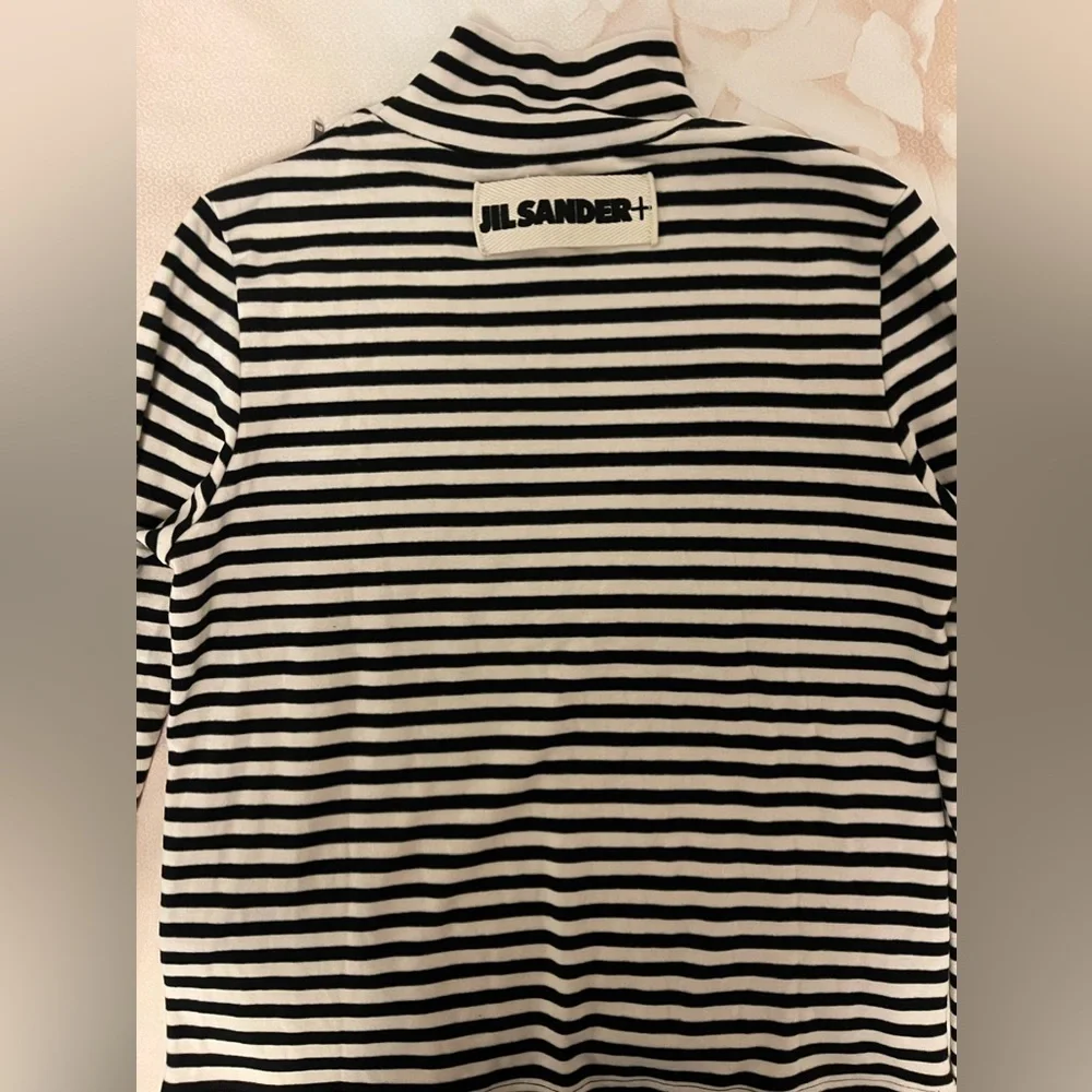 Jil Sander Striped Warm Turtleneck Size M - Picture 3 of 7